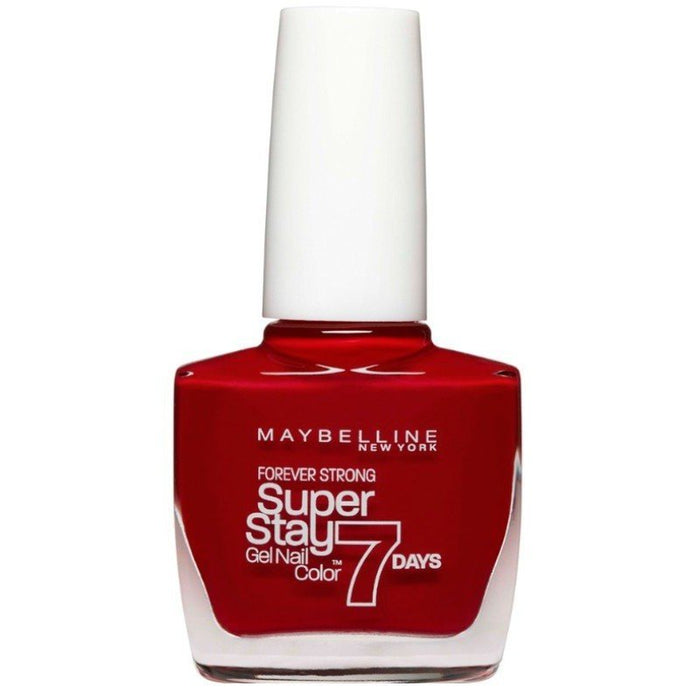 Vernis à ongles superstay 7 jours - Maybelline : 006 Deep Red - 1