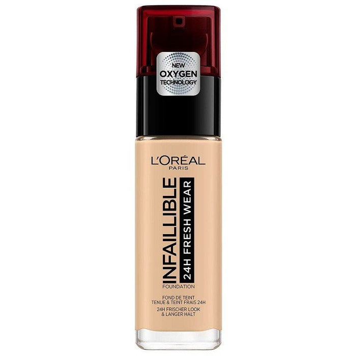 Fond de teint infallible 24h fresh wear - L'oreal Paris: Base de maquillaje infalible 24h fresh wear - 100 Lin - 2