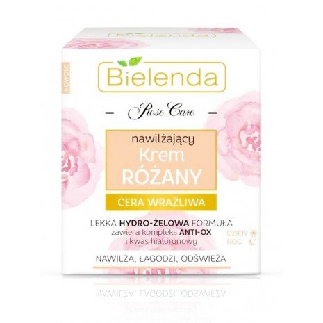 Crème visage hydratante/apaisante à la rose - Rose Care - Bielenda - 1