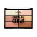 Palette illuminateur - Born to Glow ! - Maquillage professionnel - Nyx - 1