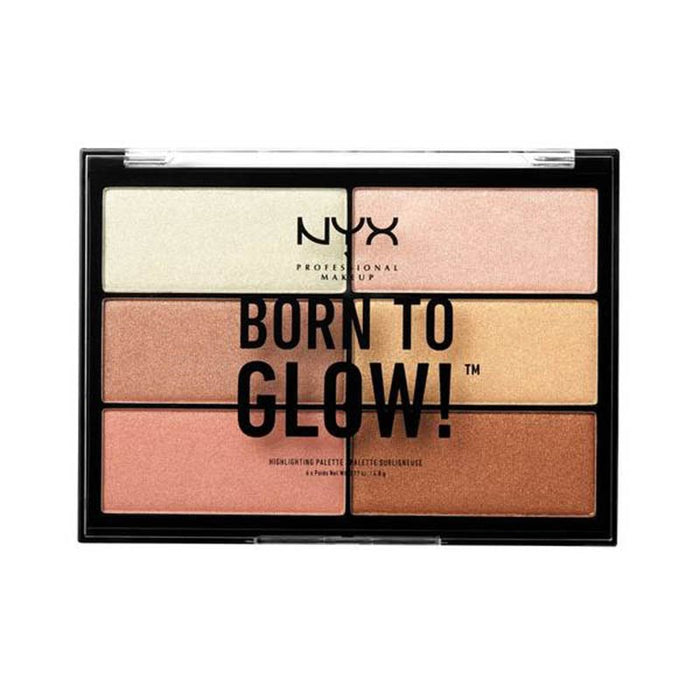 Palette illuminateur - Born to Glow ! - Maquillage professionnel - Nyx - 1