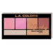 so Cheeky Blush &amp; Highlighter Palette - L.A. Colors : Pink and Playful - 1