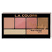 so Cheeky Blush &amp; Highlighter Palette - L.A. Colors : Peaches and Cream - 1