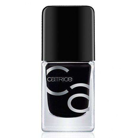 Vernis à ongles - Icon nails Gel - Catrice : 20 BLACK TO THE ROUTES - 1