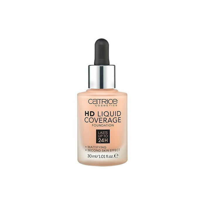 Fond de Teint Couvrance Liquide Hd - Catrice : -Base de Maquillaje HD Liquid Coverage - 020 Rose Beige - 1