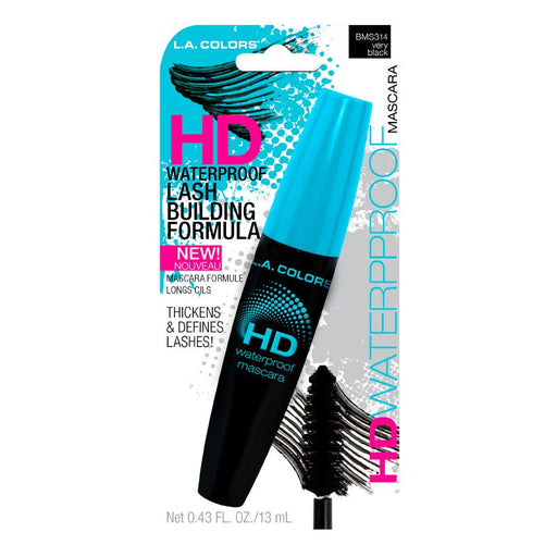 La Colors Blister Hd Waterproof Mascara Very Black - L.A. Colors - 1