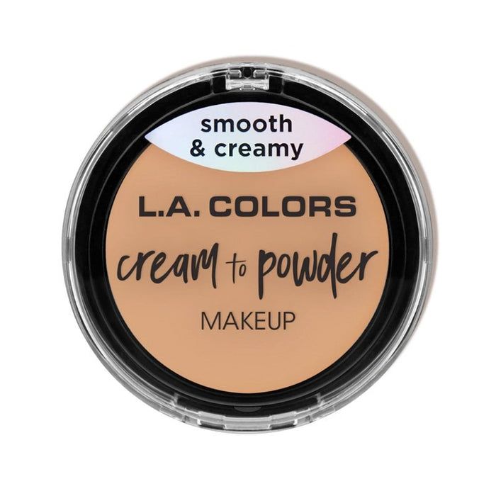 Fond de teint crème à poudre - L.A. Colors : Natural - 1
