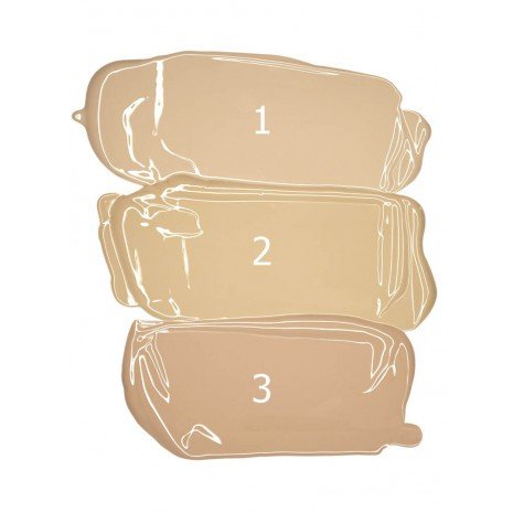 Base + Correcteur + Fond de Teint - Second Skin 3 en 1 - Wibo : Second Skin 3 - 2