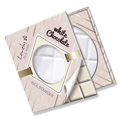 Poudre compacte - Poudre de riz au chocolat blanc en poudre - Lovely - 1