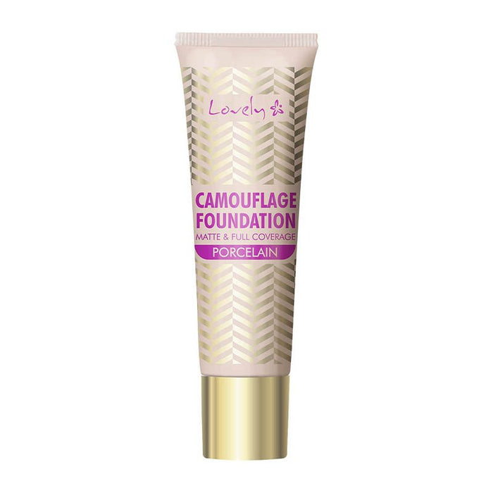 Base de Maquillaje Camouflage Foundation Matte &amp; Full Coverage - Lovely : Camouflage Foundation 1 Porcelain - 1