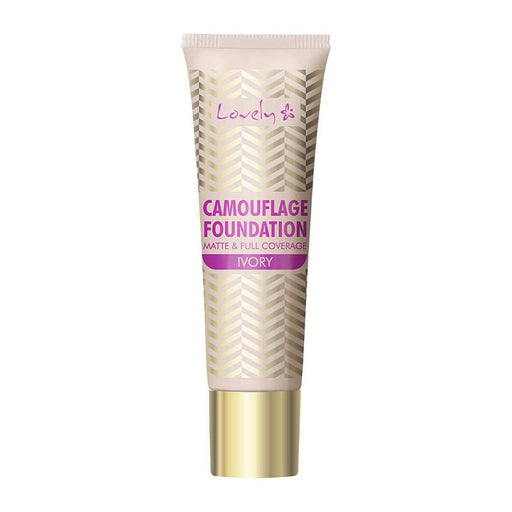 Base de Maquillaje Camouflage Foundation Matte &amp; Full Coverage - Lovely : Camouflage Foundation 3 Ivory - 1