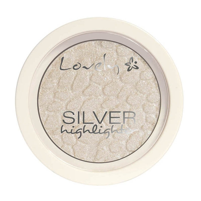 Illuminateur de visage surligneur argenté - Lovely - 1