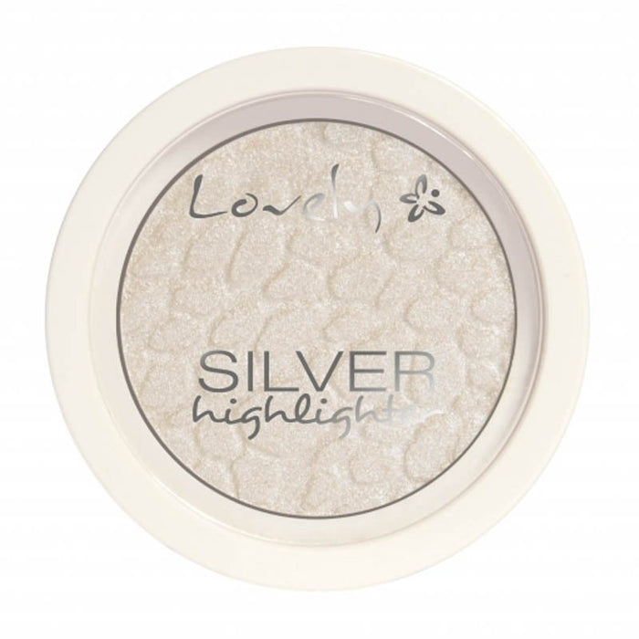 Illuminateur de visage surligneur argenté - Lovely - 1
