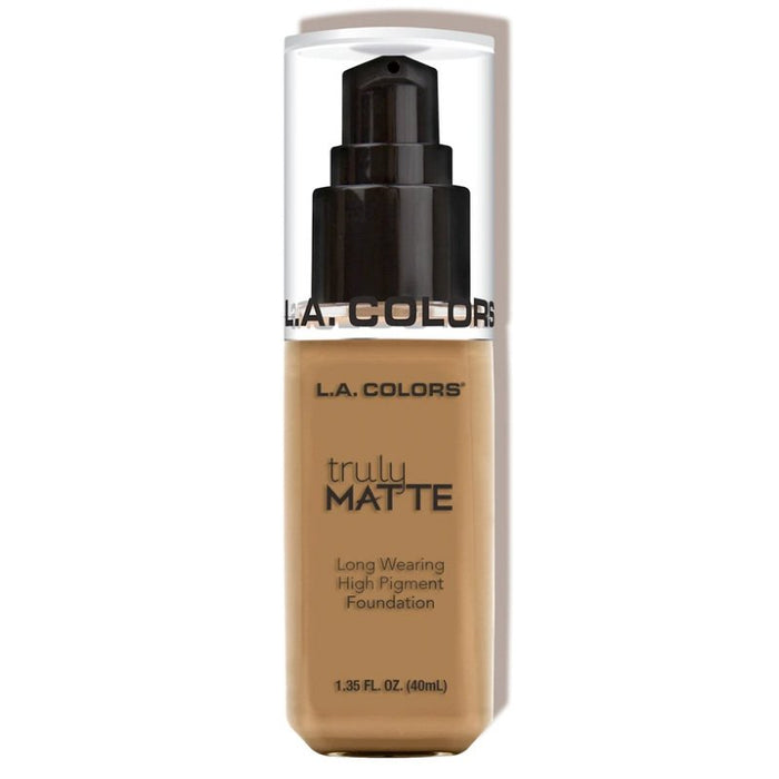 Fond de teint liquide - Vraiment mat - L.A. Colors : Warm Caramel - 1