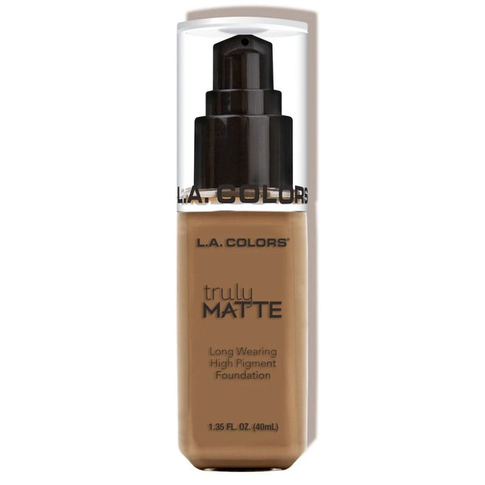 Fond de teint liquide - Vraiment mat - L.A. Colors : Cappuccino - 1