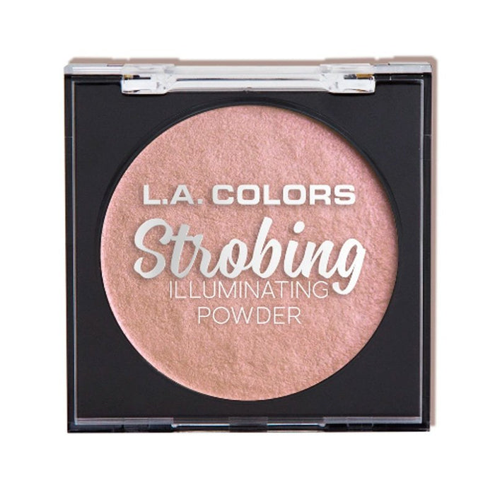 Surligneur en poudre stroboscopique - L.A. Colors : Flashing Pink - 1