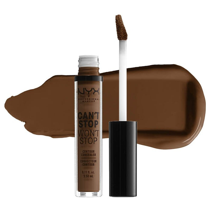 Correcteur Líquido Can&#39;t Stop Won&#39;t Stop - Maquillage professionnel - Nyx : CAN'T STP WON'T STP CN CNCLR-MOCHA - 1