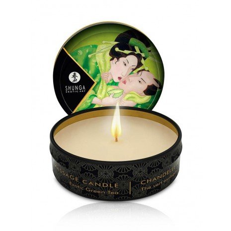 Mini Caresse by Candelight Vela Masaje Té Verde 30ml - Bougies - Shunga - 1