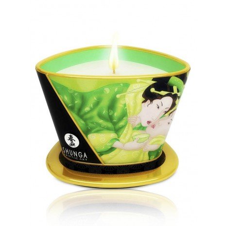 Mini Caresse by Candelight Vela Masaje Té Verde 170ml - Bougies - Shunga - 1