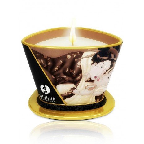 Mini Caresse by Candelight Vela Masaje Chocolat 170ml - Bougies - Shunga - 1