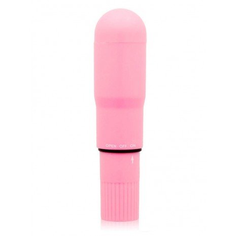 Vibromasseur de poche rose - Glossy - 1