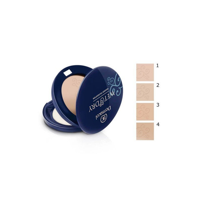Maquillage en poudre humide et sec - Wet &amp; Dry No. 02 - Dermacol : Base de maquillaje en polvo wet and dry - 03 - 1