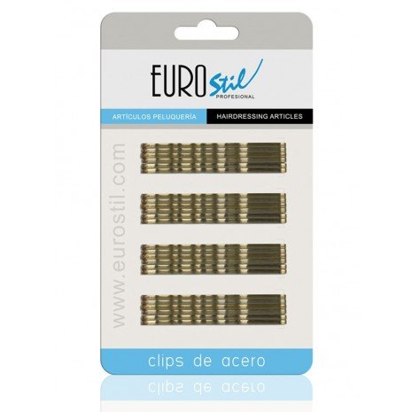 Clips Acier - 50 Mm Bronze - Eurostil - 1