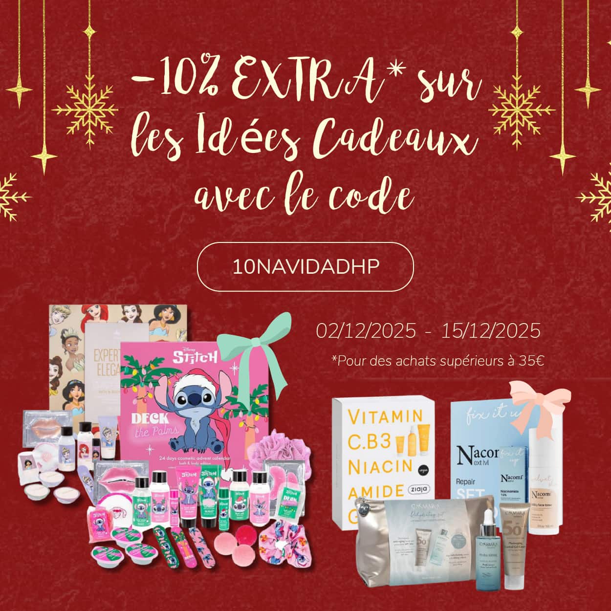 -10% EXTRA sur les idées cadeaux 🎄❤️