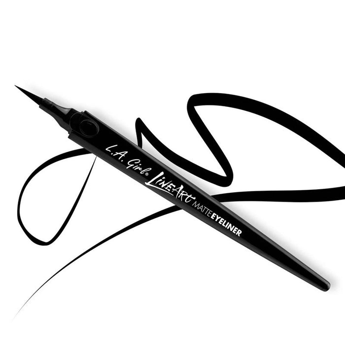 Eye-liner mat Art Liner - L.A. Girl : Intense Black - 1