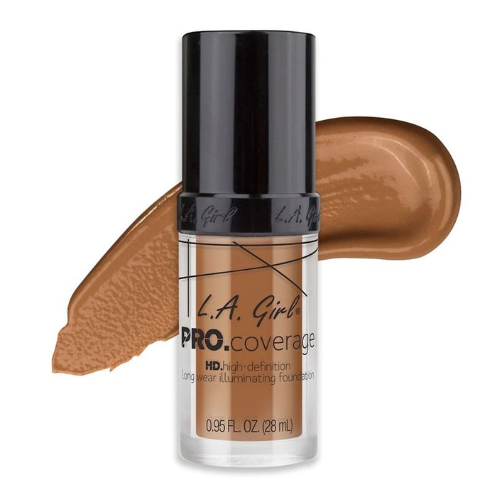 Fond de teint liquide - Pro Coverage Illuminating - L.A. Girl : Toast - 1