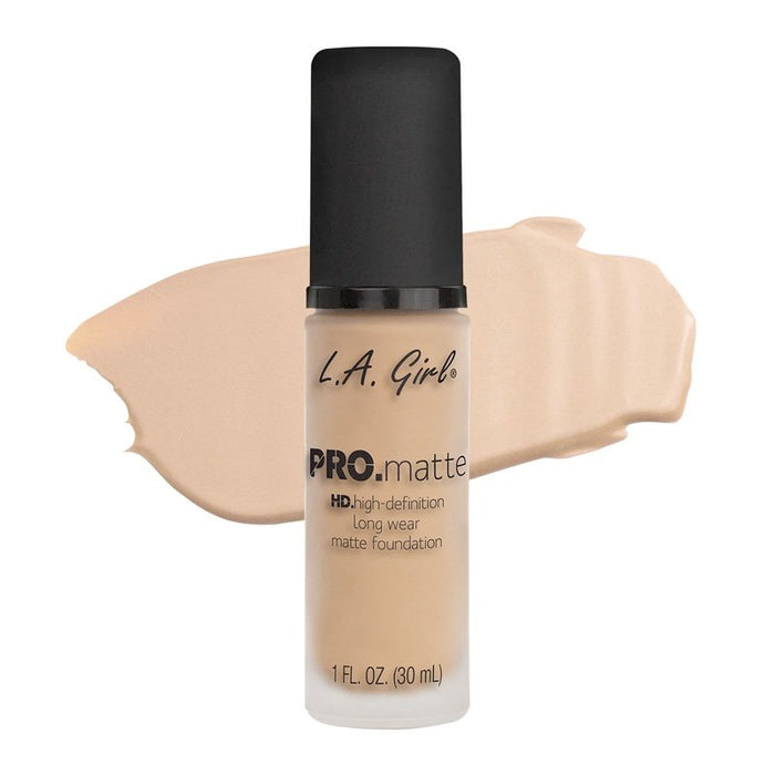 Fond de teint Pro Matte - L.A. Girl : Nude - 1
