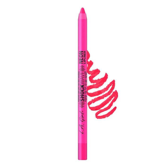 Crayon à lèvres néon Shockwave - L.A. Girl : Pop Pink - 1