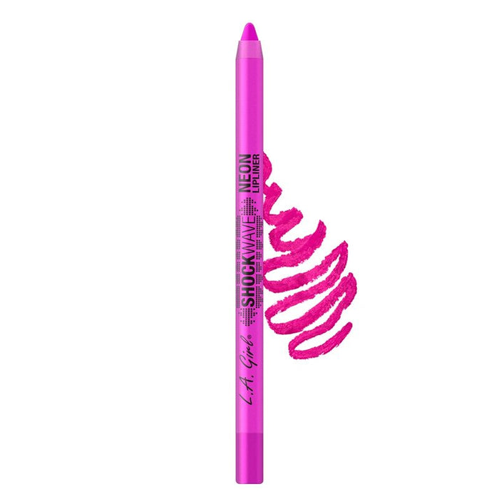Crayon à lèvres néon Shockwave - L.A. Girl : Blaze Fuchsia - 1