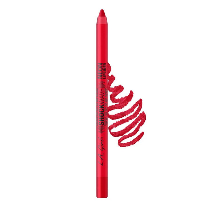 Crayon à lèvres néon Shockwave - L.A. Girl : Fiery Red - 1