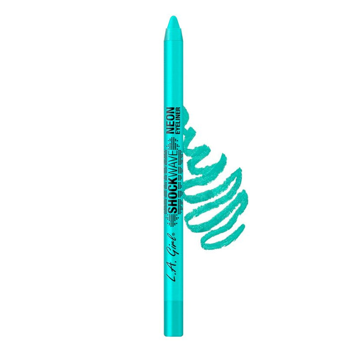 Crayon Eyeliner - Shockwave Neon - la Girl - L.A. Girl : Fresh Teal - 1