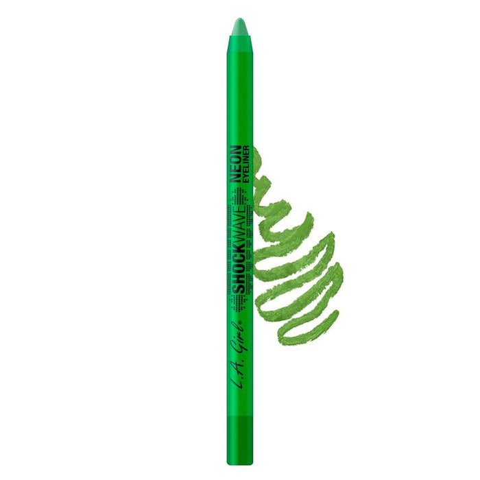 Crayon Eyeliner - Shockwave Neon - la Girl - L.A. Girl : Gotcha Green - 1