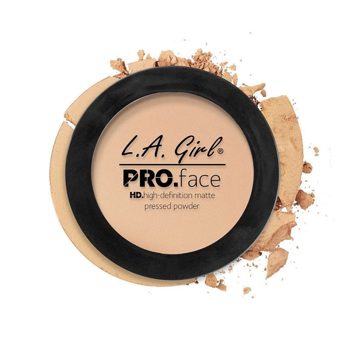 Poudre compacte - Pro Face Matte - L.A. Girl : Nude Beige - 1
