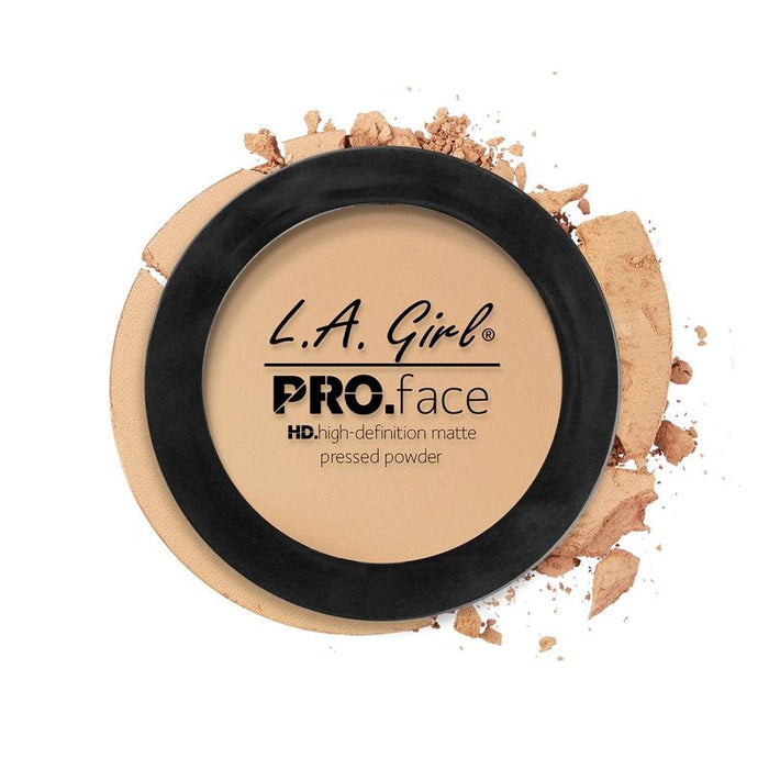Poudre compacte - Pro Face Matte - L.A. Girl : Soft honey - 1