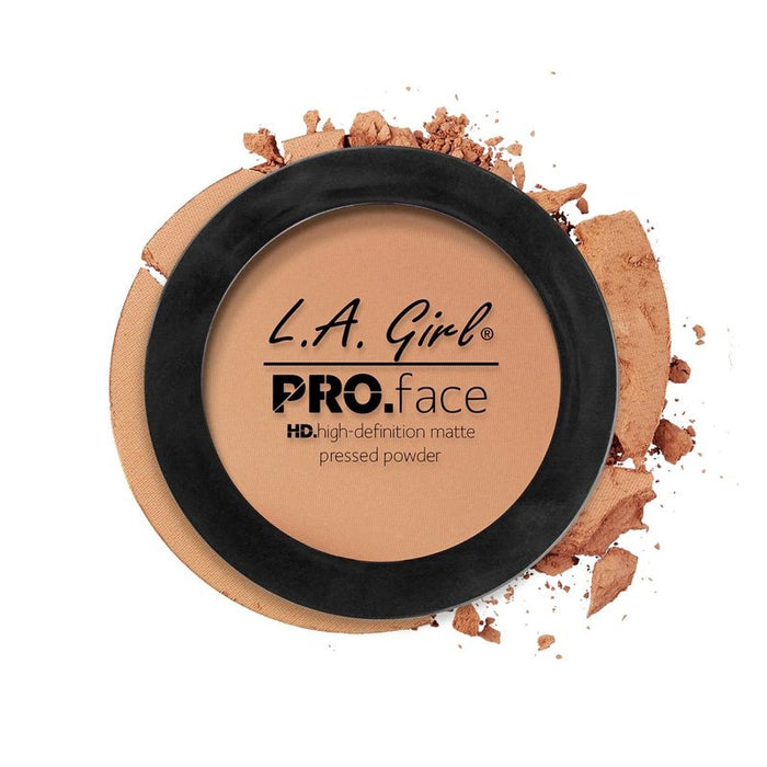 Poudre compacte - Pro Face Matte - L.A. Girl : Warm Caramel - 1