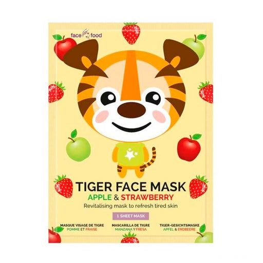 Masque en tissu - Tigre pomme et fraise - Montagne Jeunesse - 1