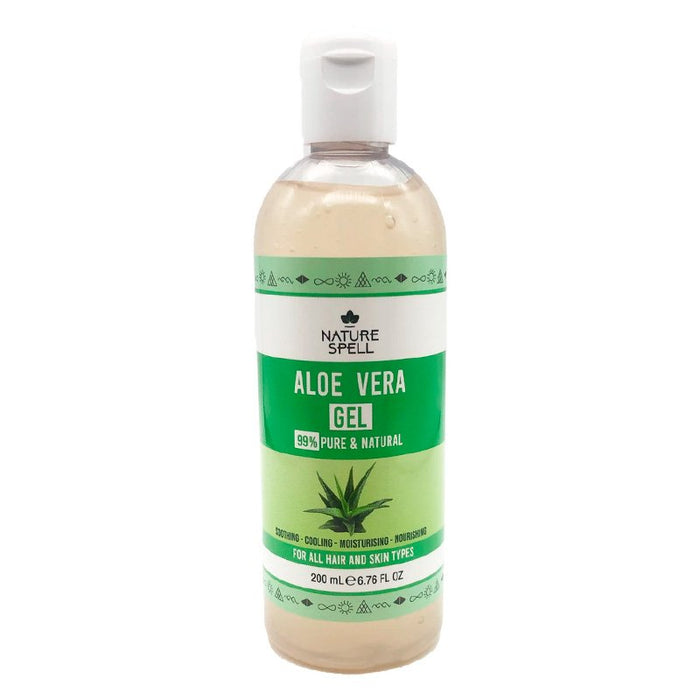 Gel d'Aloe Vera 99% pour les cheveux et le corps - Nature Spell - 1