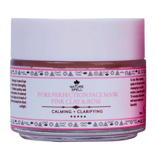 Masque Visage Apaisant et Clarifiant - Argile Rose - Nature Spell - 1