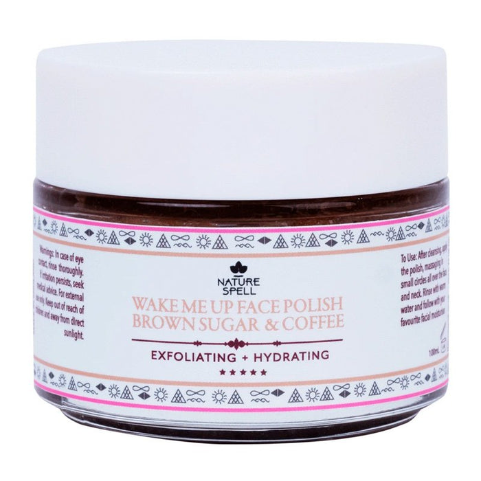 Masque facial exfoliant - cassonade et café - Nature Spell - 1
