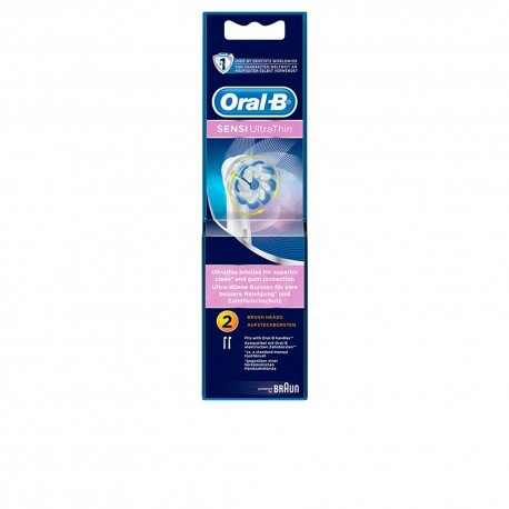 SENSE ULTRAFIN NETTOYANTS têtes 2 pc - Oral-b - 1