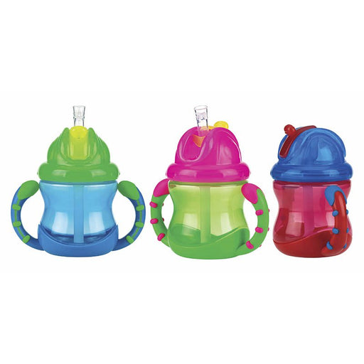 Taza Flip-it™ avec Double Asa et Click-it - 240ml - 12m+ - Nuby - 1