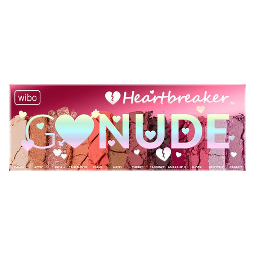 Palette de fards à paupières - Go Nude Heartbreaker - Wibo - 1