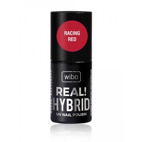 Vernis à ongles UV - Vernis à ongles Real Hybrid - Wibo : 3 Racing Red - 1
