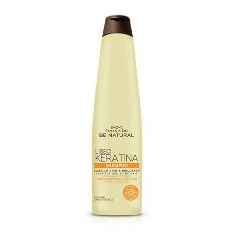 Shampooing à la kératine Lisso - 100 ml - Be Natural - 1