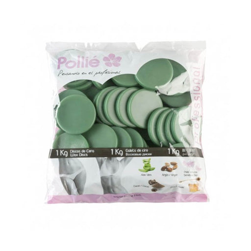 Disques de Cire Chaude 1kg - Aloe Vera - Pollié - 1