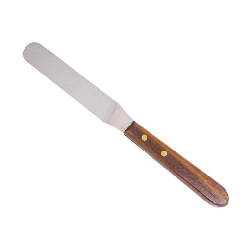 Spatule à cire métallique en bois - Pollié - 1